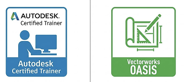 Autodesk認定トレーナー在籍 Vectorworks OASISキャリア登録校
